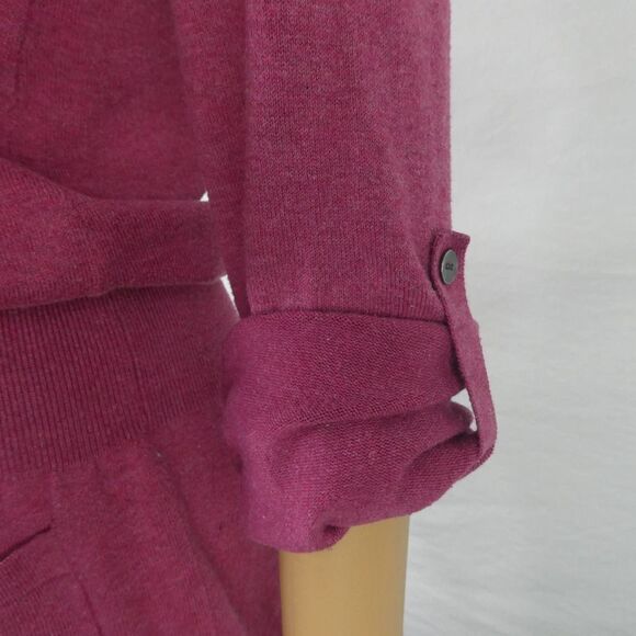 Lole Imagine Tunic Long Tab Sleeve Scoop Neck Front Pockets Rose Pink Small - Picture 5 of 10